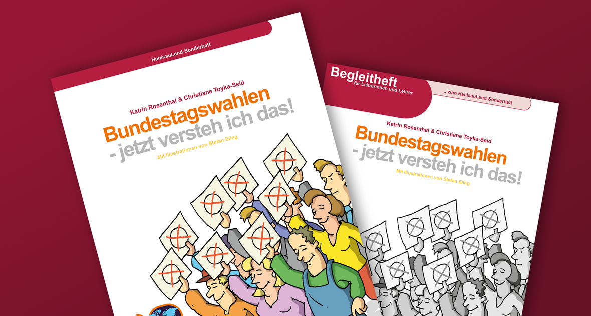 Titelblätter Themenheft Bundestagswahlen in Deutschland