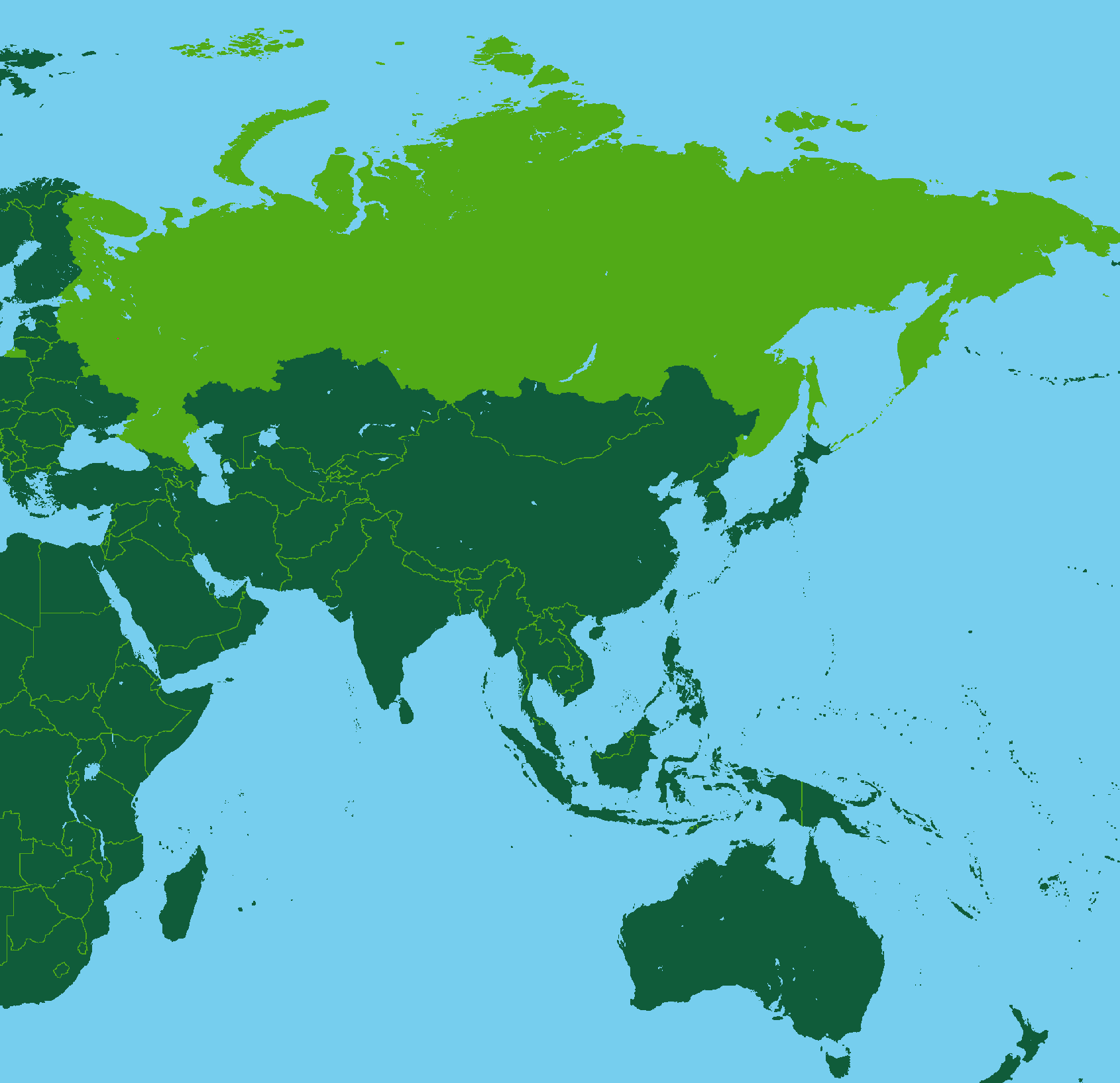 Landkarte asien grenze europa Karte Europa