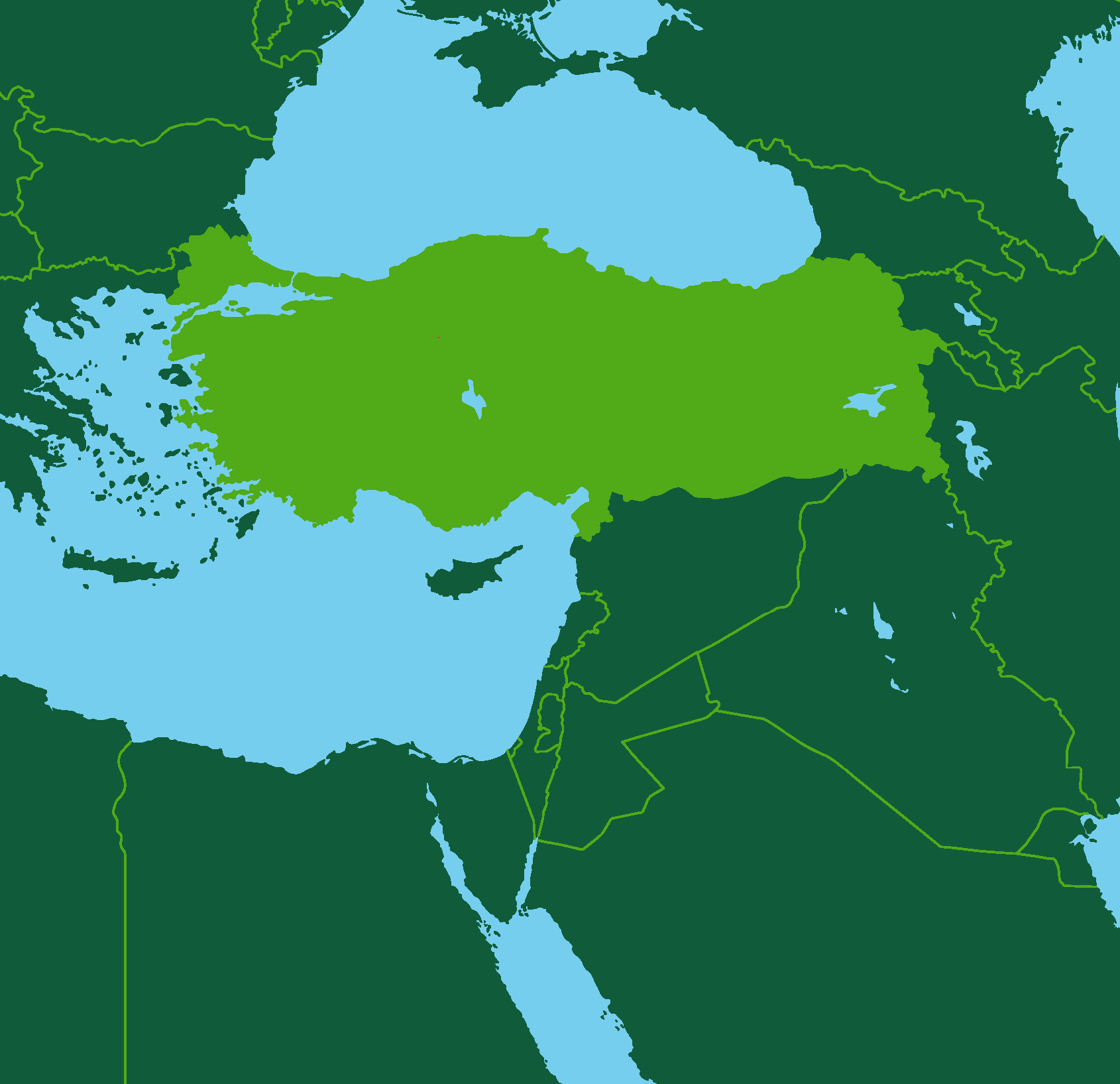 Europa türkei asien grenze Geografische Lage