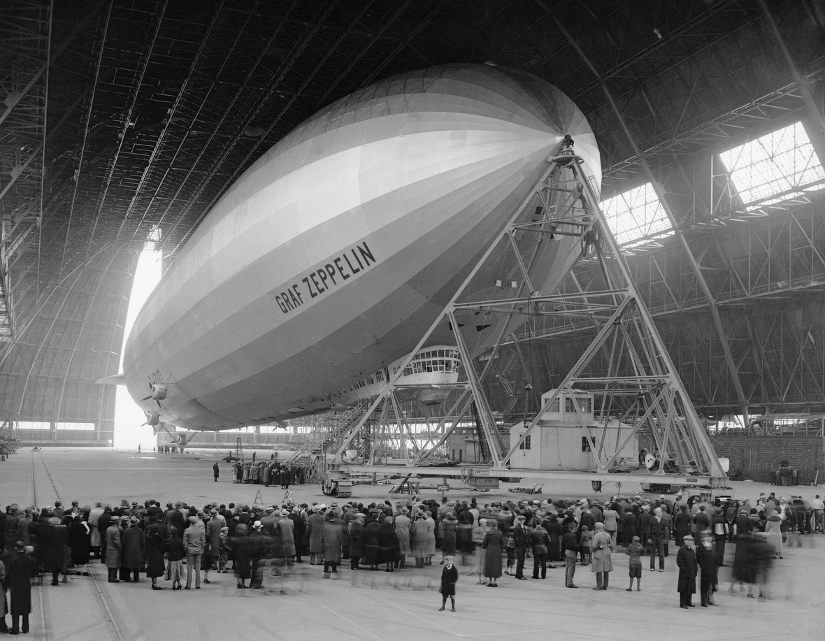 "Graf Zeppelin" im Oktober 1933