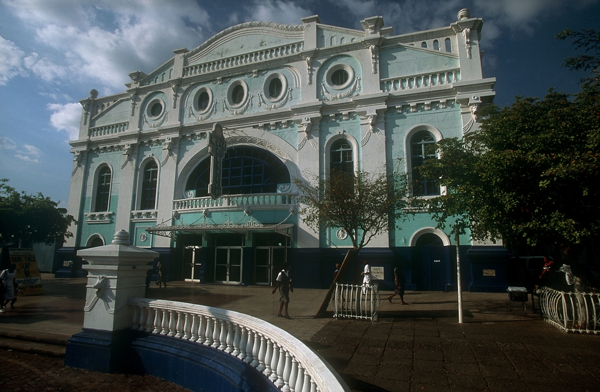 Das Ward-Theater in Kingston, Jamaika.