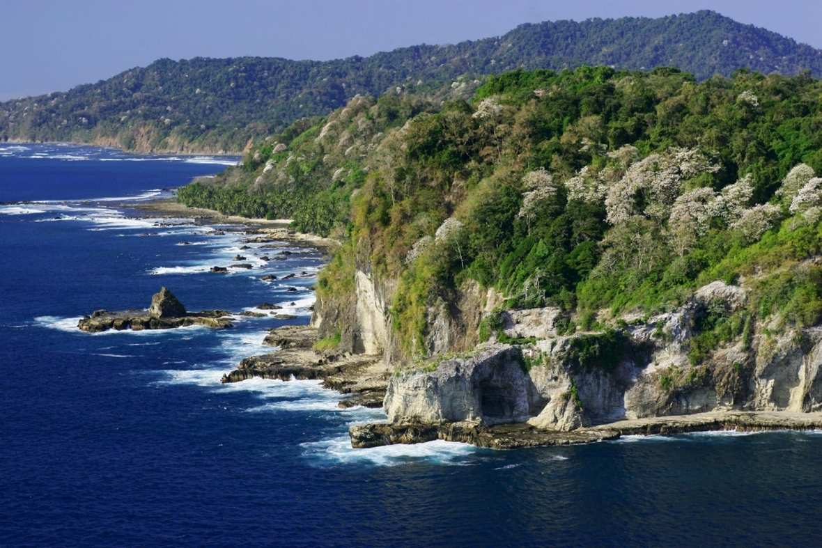 Coiba Nationalpark in Panama. Der Nationalpark auf der Insel Coiba zählt zum UNESCO-Welterbe.