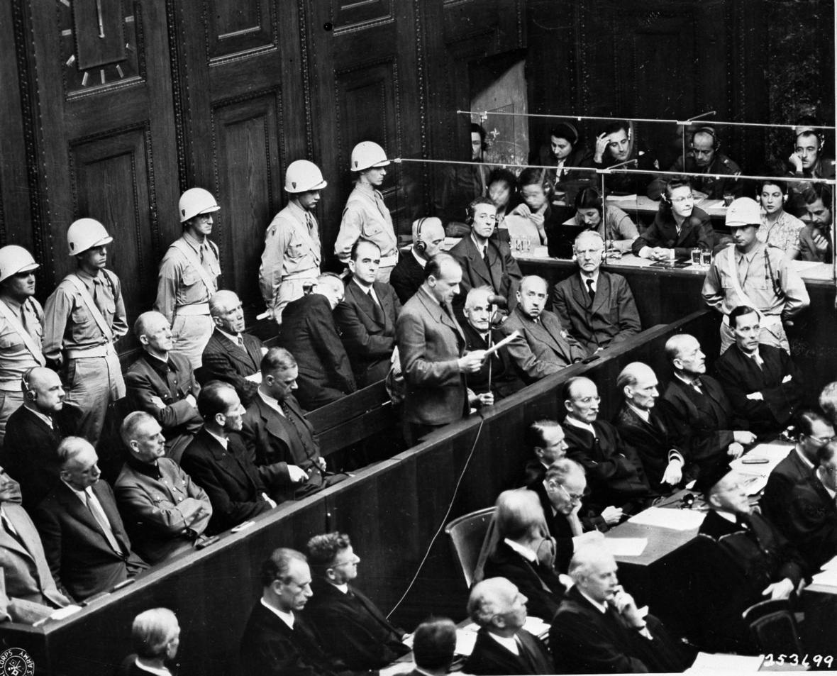 محاكمة أمام المحكمة العسكرية الدولية في نورنبيرغ ضد مجرمي الحرب الرئيسيين من الحرب العالمية الثانية، 1946