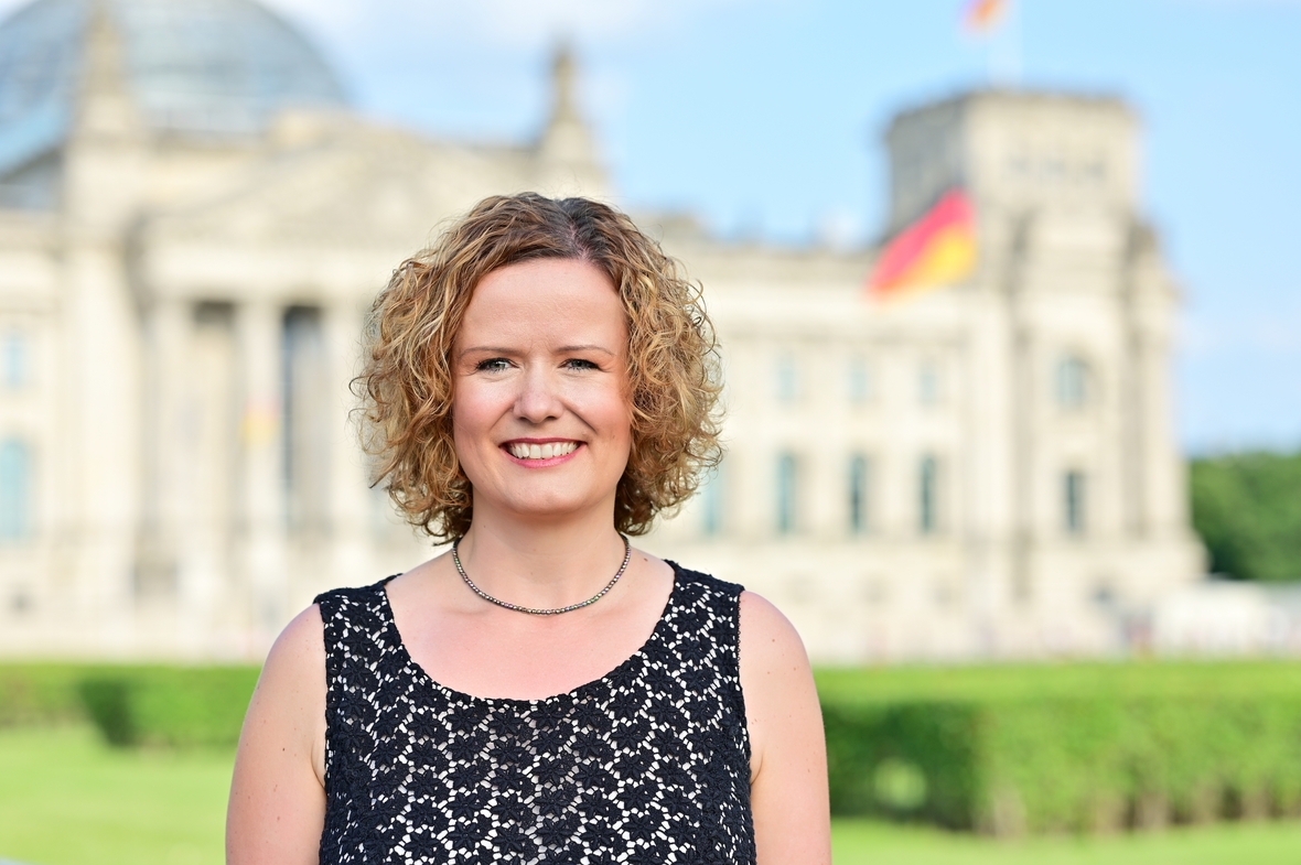 Stefanie Gebauer, Kandidatin der Freien Wähler für das Amt der Bundespräsidentin