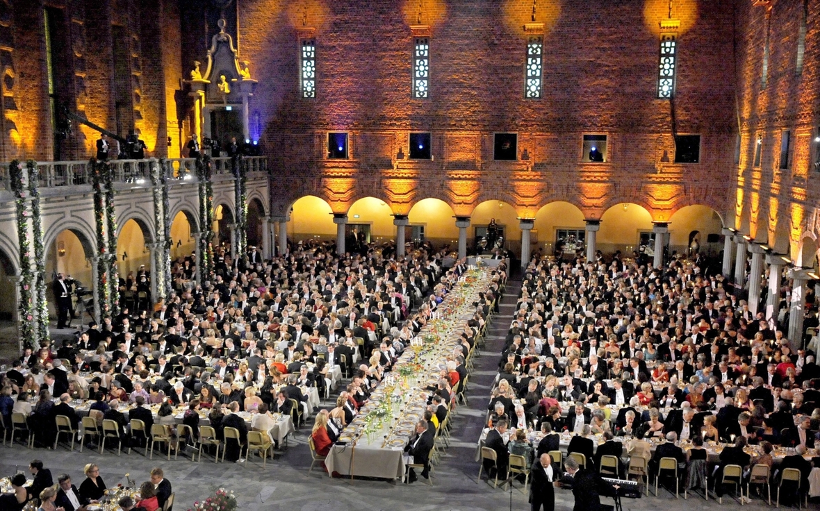 Feierliche Nobelpreisverleihung in Stockholm am 10. Dezember 2010