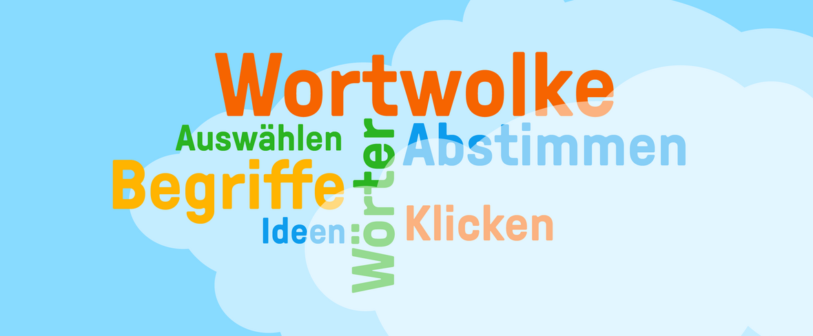 Wolke mit Begriffen