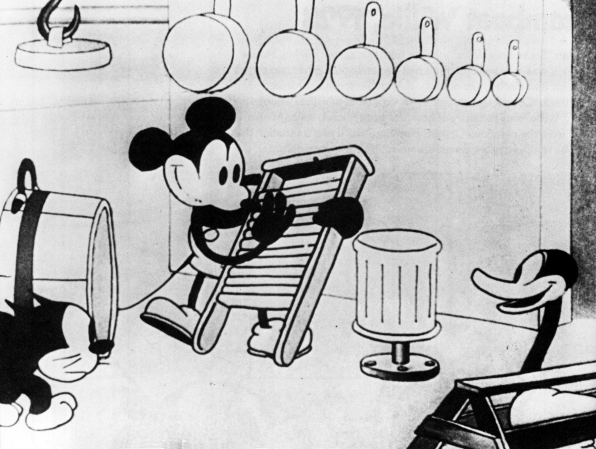 Micky Maus im Disney-Film "Steamboat Willie" 1928