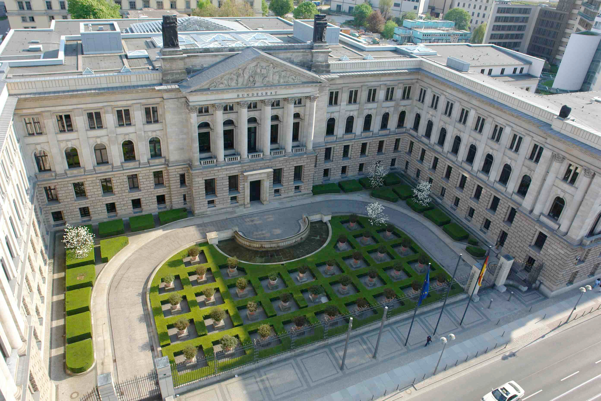 Das Gebäude des Bundesrats in Berlin