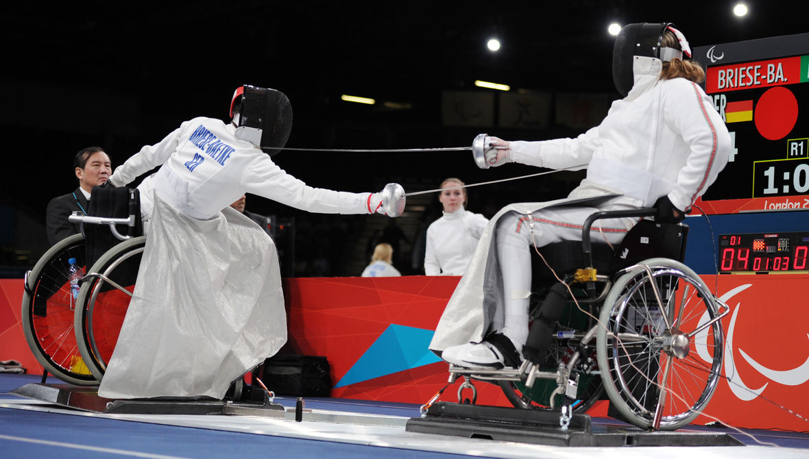 Rollstuhlfechten bei den Paralympics 2012