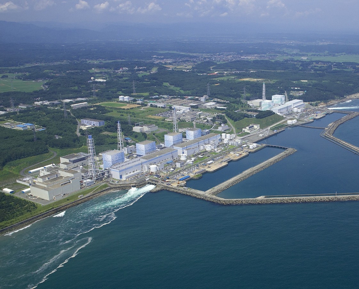 Das Atomkraftwerk Fukushima, bevor es von dem Erdbeben zerstört wurde.