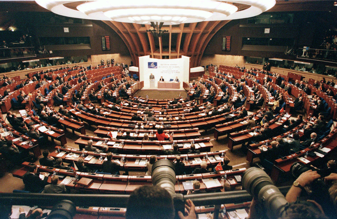 Sitzung des Europarats