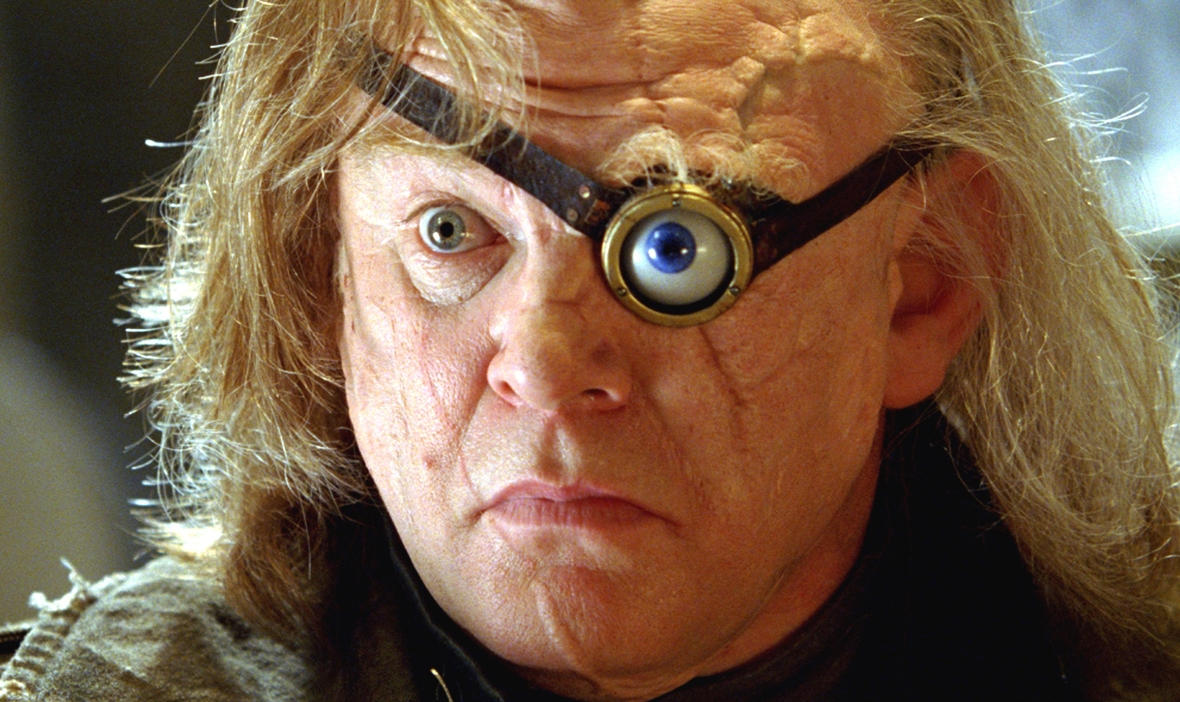 Szenenbild: Alastor Moody mit einem Glasauge