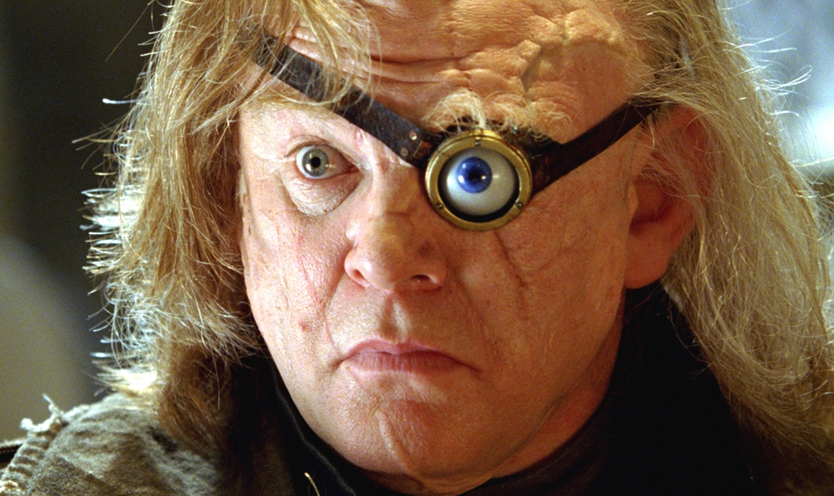 Szenenbild: Alastor Moody mit einem Glasauge 