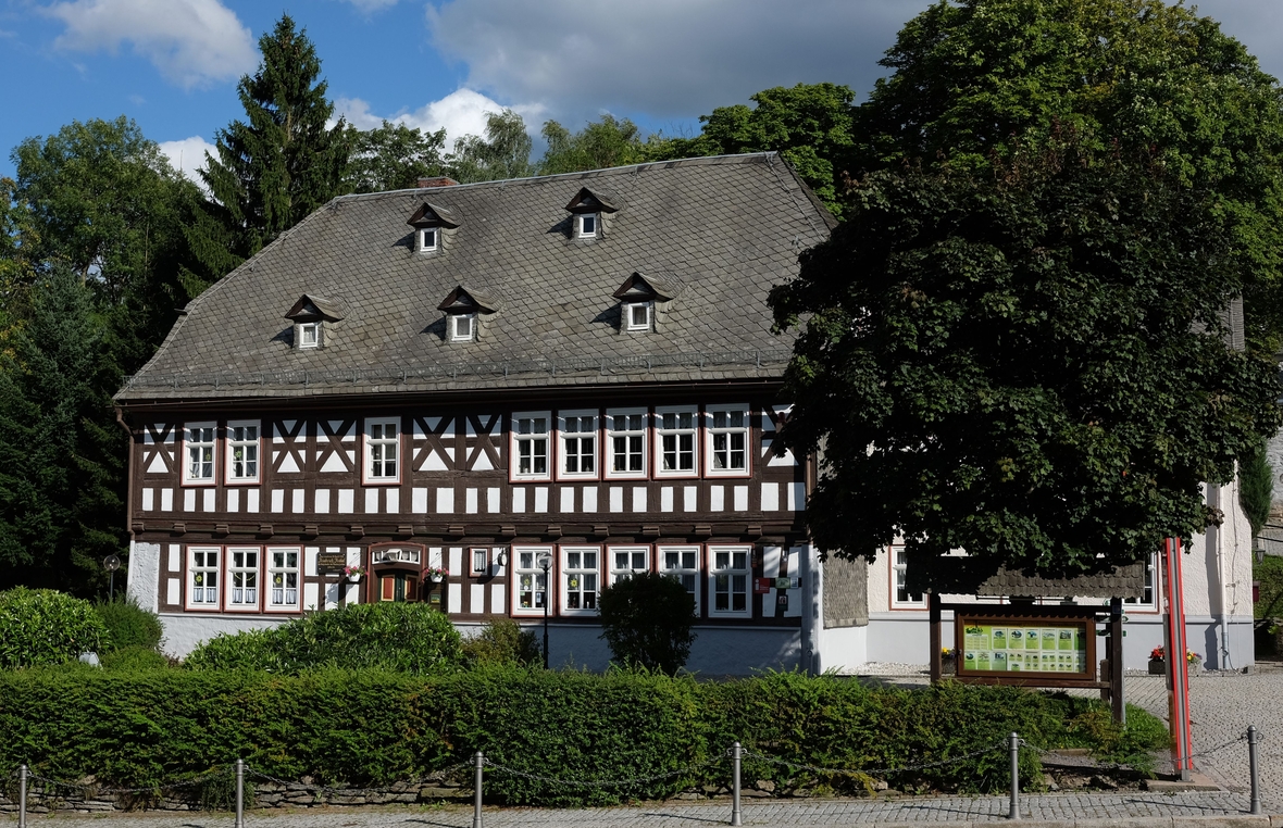 Das Geburtshaus von Friedrich Fröbel in Oberweißbach ist heute ein Museum.