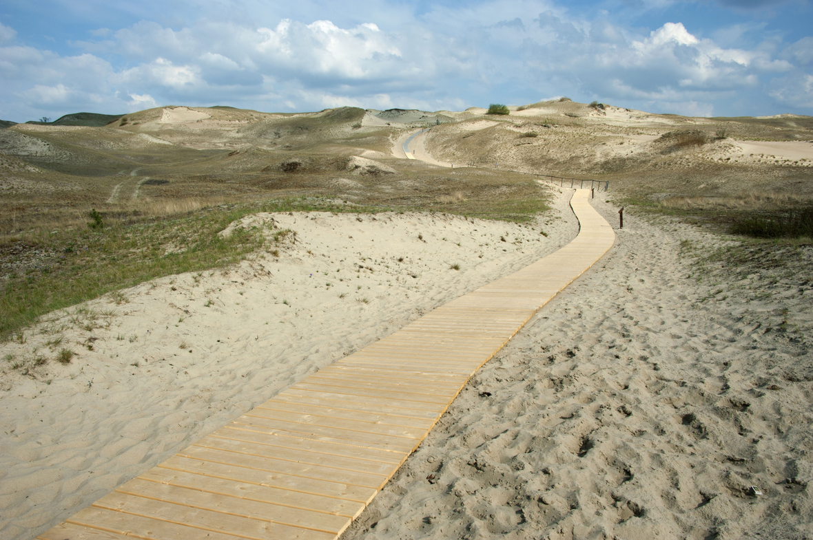 Die Kurische Nehrung in Litauen.