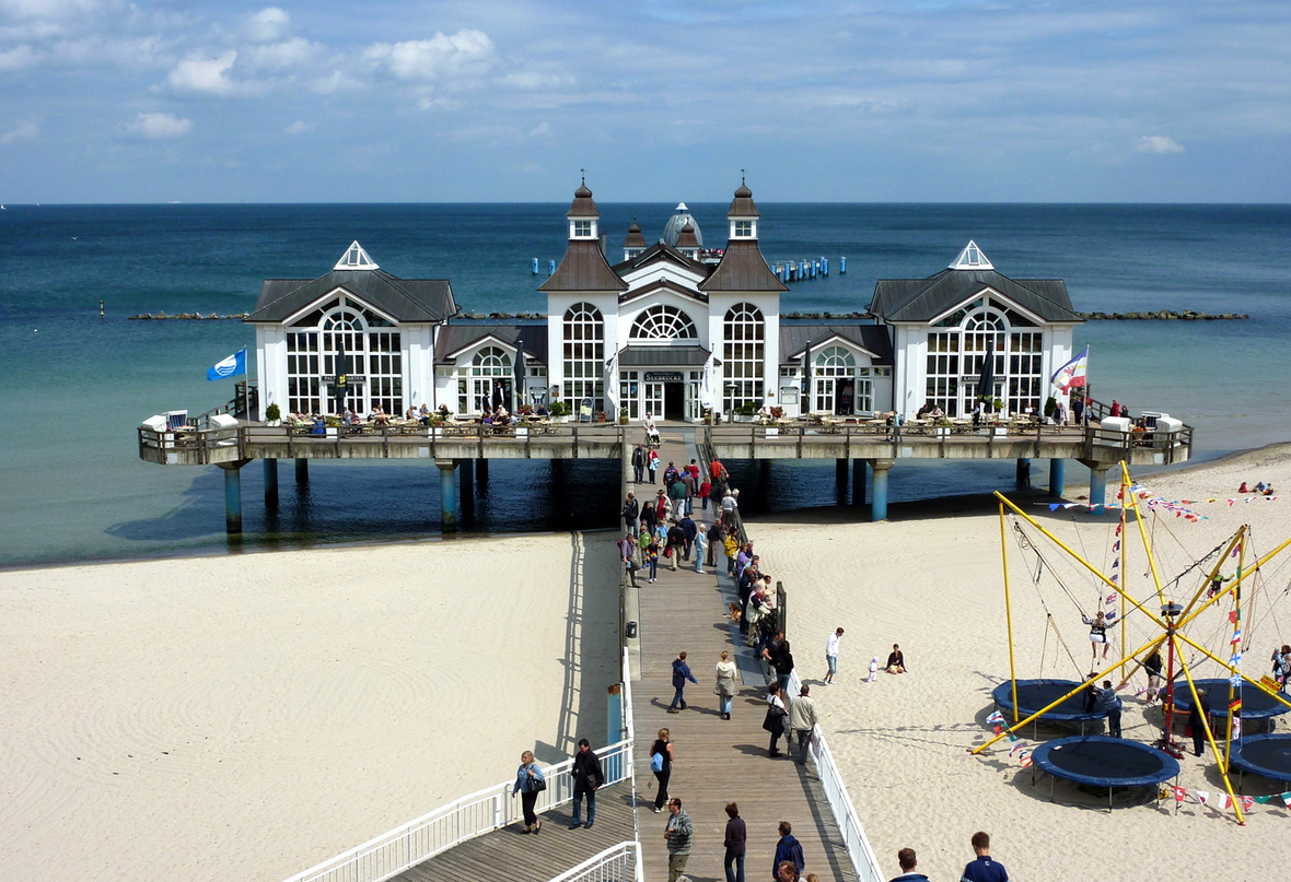 Seebrücke Sellin auf der Ostseeinsel Rügen