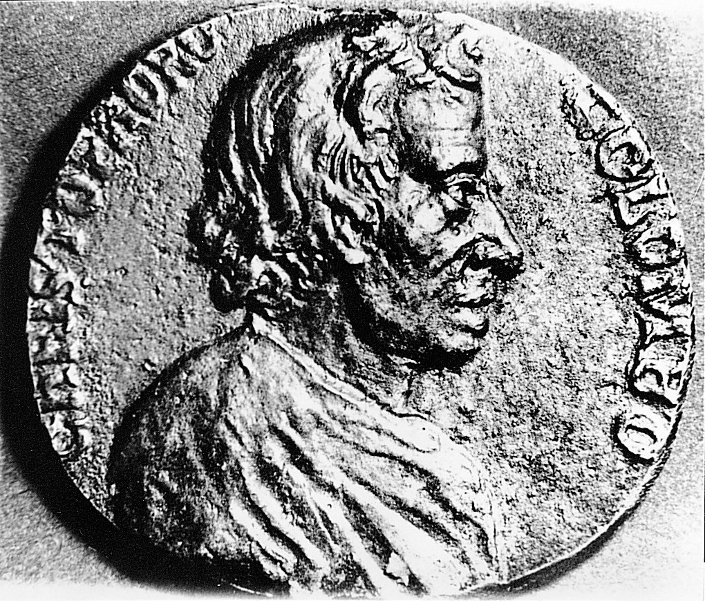 Undatierte Darstellung einer Münze mit dem Gesicht des italienischen Seefahrers Christoph Columbus (1451-1506). Er gilt als Entdecker Amerikas (nach den Wikingern um 1000 nach Christus)
