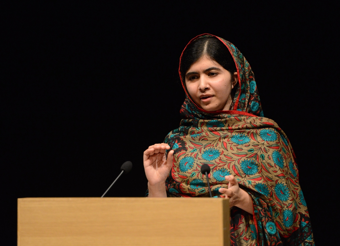 Malala Yousafzai ist mit 17 Jahren die jüngste Preisträgerin in der Geschichte des Friedensnobelpreises.