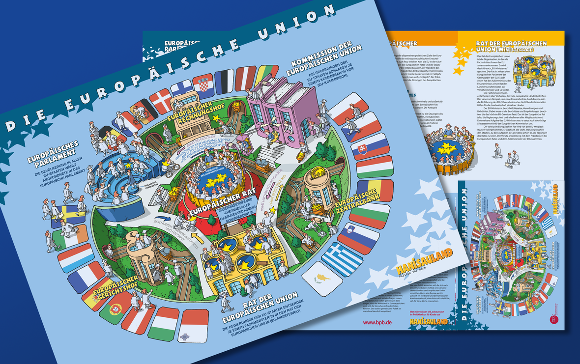 Die Europäische Union (HanisauLand Plakat)