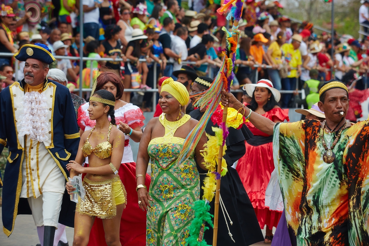 Straßenkarneval in Barranquilla, Kolumbien