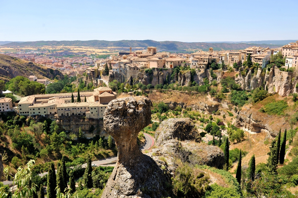 Die Innenstadt von Cuenca in Spanien wurde 1996 von der UNESCO zum Weltkulturerbe erklärt.