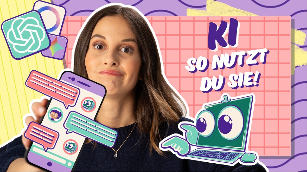 Das Titelbild der Folge zeigt Soraya, due ein gezeichnetes Smartphone hält. Neben dem Titel der Folge sind zudem viele Zeichnungen von Apps oder einem Laptop zu sehen. 