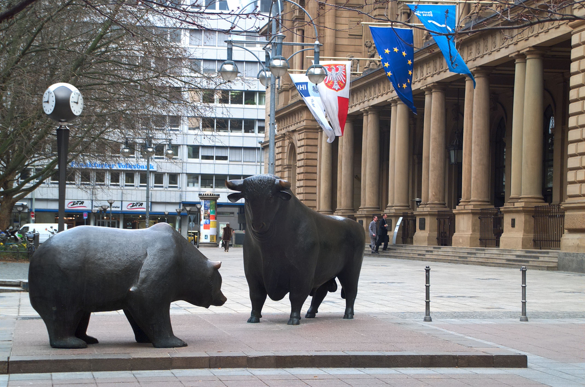 Was bedeuten der Stier und der Bär an der Börse?