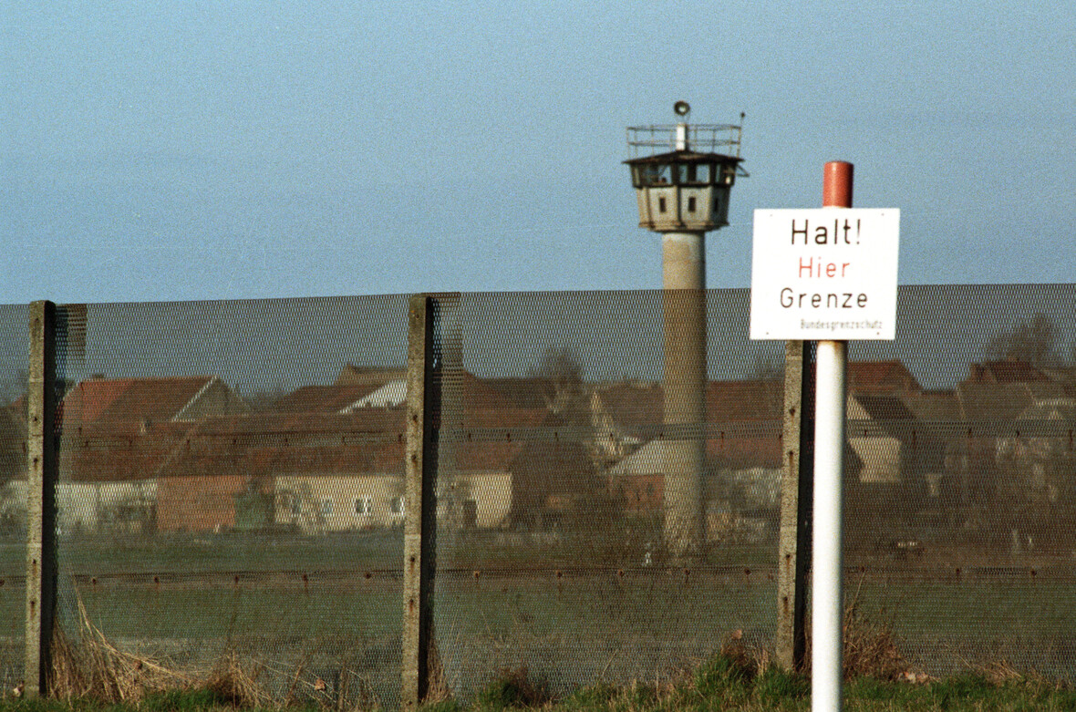 Die innerdeutsche Grenze zwischen DDR und Bundesrepublik