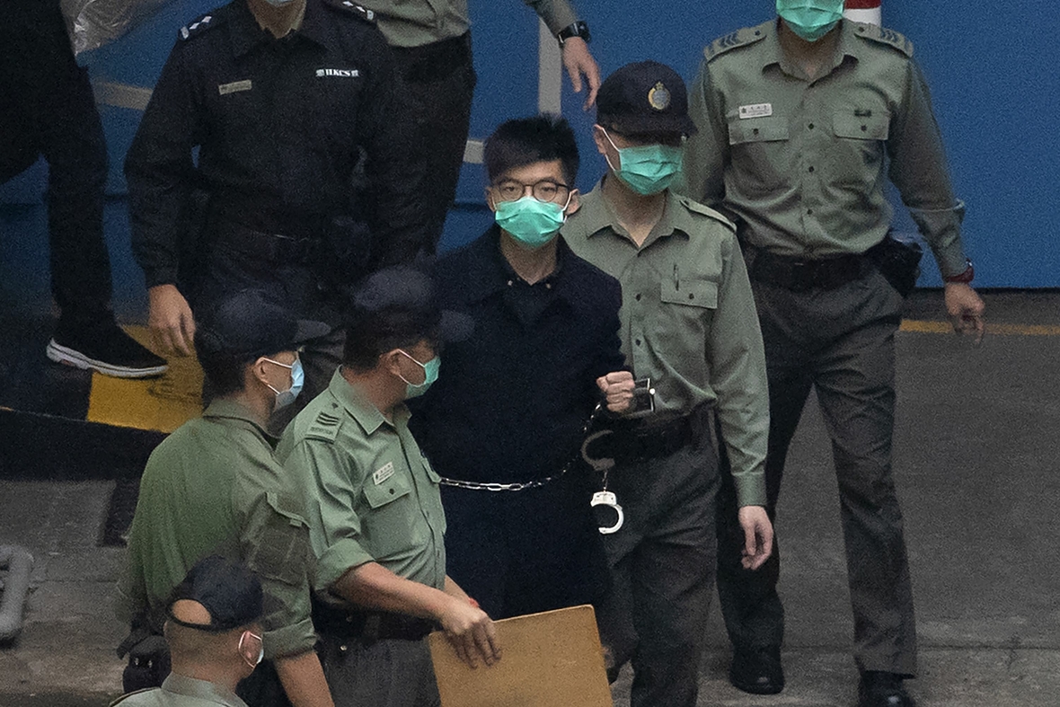 Joshua Wong (geboren 1996) setzt sich in Hongkong für Demokratie und Freiheit ein. Er und andere Kritiker/innen wurden dafür vom chinesischen Staat verhaftet.