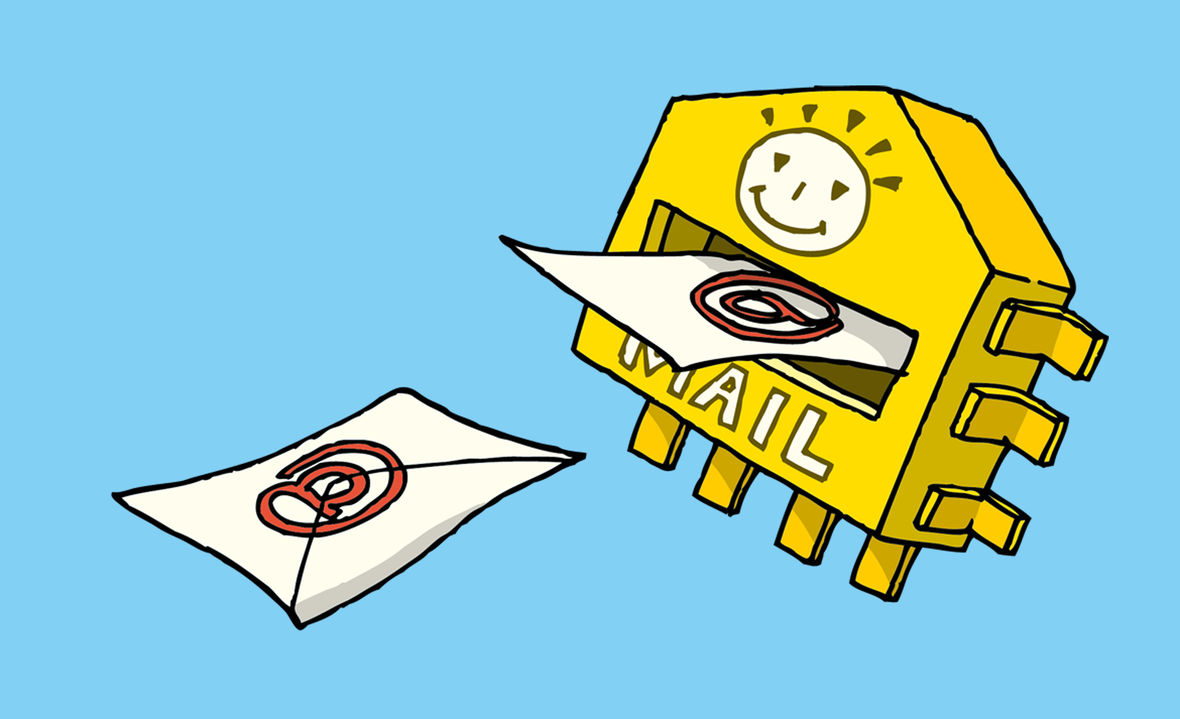Grafik zum Tipp: Richte dir eine E-Mail-Adresse für Kinder ein!