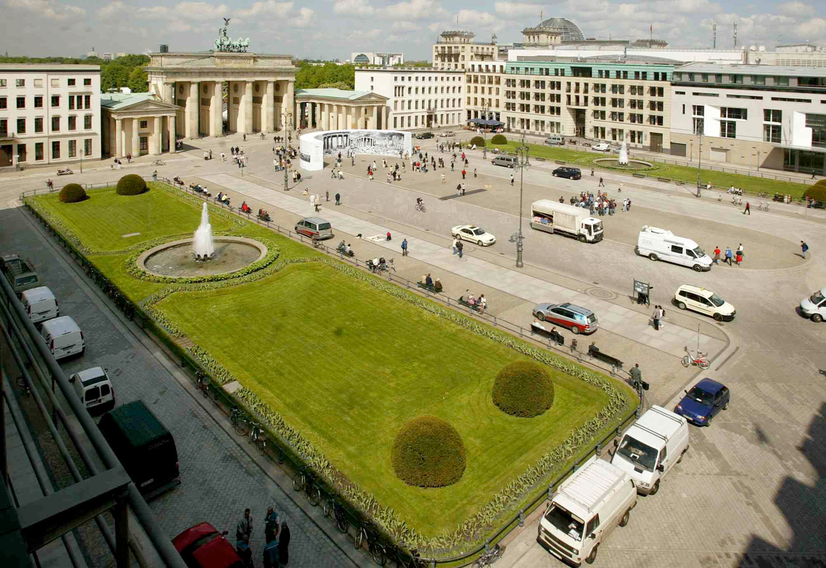 Der Pariser Platz in Berlin