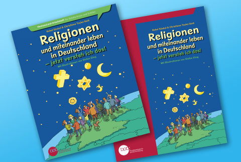 Teaserbild Schüler- und Begleitheft Religionshefte