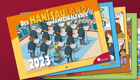 Teaserbild Hanisauland Wandkalender 2023