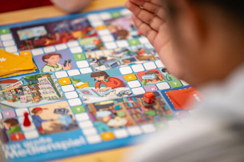 "Das große Medienspiel" Spielplan