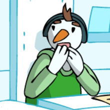 Ein Pinguin
