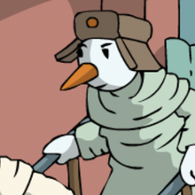 Der Diener von König Speckig begiebt sich in den Keller.