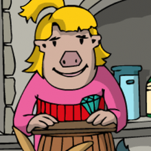 Ella eröffnet den Burgenrat.