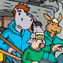 Sauburger Bürger und Prinz Moritz