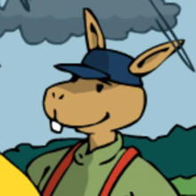 Ein Rübenbauer