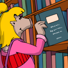 Ella findet ein altes Buch