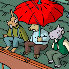 Die drei Alten
