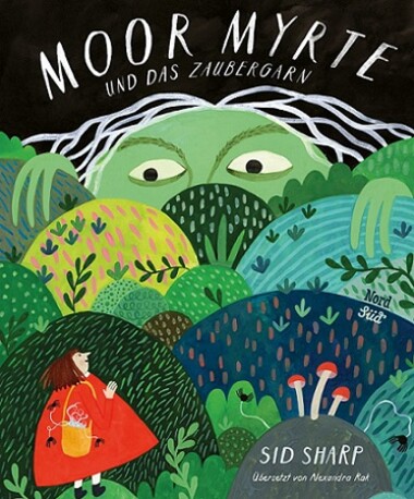 Das Cover zeigt die abstrakte Illustration der "Moor Myrte".