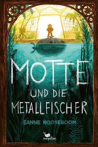 Das Cover zeigt die Illustration eines U-Boots im Wasser, darüber die Silhouette eines Mädchens.