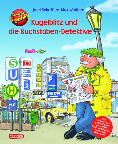 Cover: Kugelblitz und die Buchstaben-Detektive