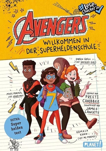 Cover Marvel Avengers – Willlkommen in der Superheldenschule