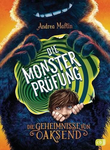 Die Geheimnisse von Oaksend – Die Monsterprüfung. Man sieht ein flauschiges Monster. 
