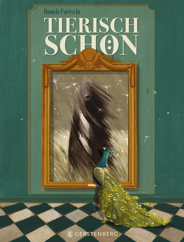Das Cover zeigt einen Pfau, der sich in einem Spiegel anblickt.