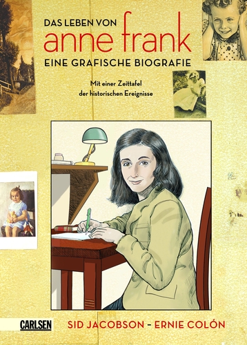 Cover: Das Leben von Anne Frank - Eine grafische Biografie