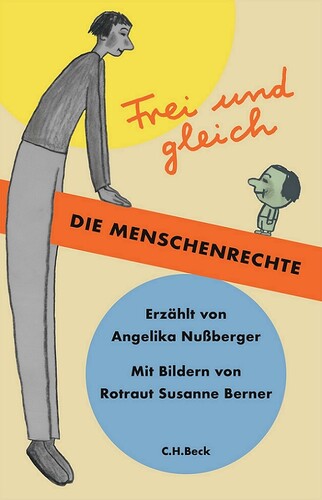 Das Cover zeigt eine sehr große und eine sehr kleine Person auf einer Wippe.