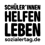 Logo der Aktion Sozialer Tag der Stiftung Schüler*innen Helfen Leben.